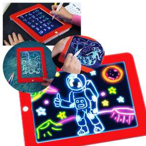 Magic Sketchpad készségfejlesztő, színes, világítós rajztábla, üzenőtábla gyerek (BBJ) (BBV) 32192753 Rajztábla, írótábla