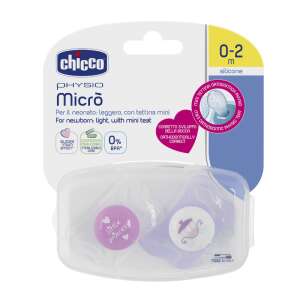 Chicco Physio Forma Micro 0-2h szilikon nyugtató cumi - princess/hintó 32874080 Chicco Cumik