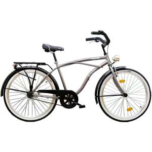 Koliken Cruiser férfi Városi Kerékpár 26" #szürke 32193829 Férfi kerékpárok - Sárvédő