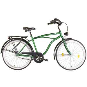 Koliken Cruiser férfi Városi Kerékpár 26" #zöld 32193889 Férfi kerékpárok - Sárvédő