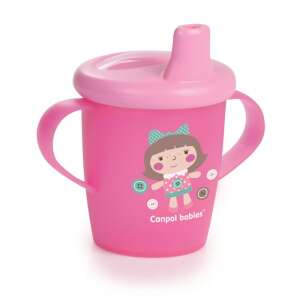 Canpol babies Non-spill cup TOYS 250 ml csöpögésmentes itatópohár kislány 32898673 Itatópoharak, poharak