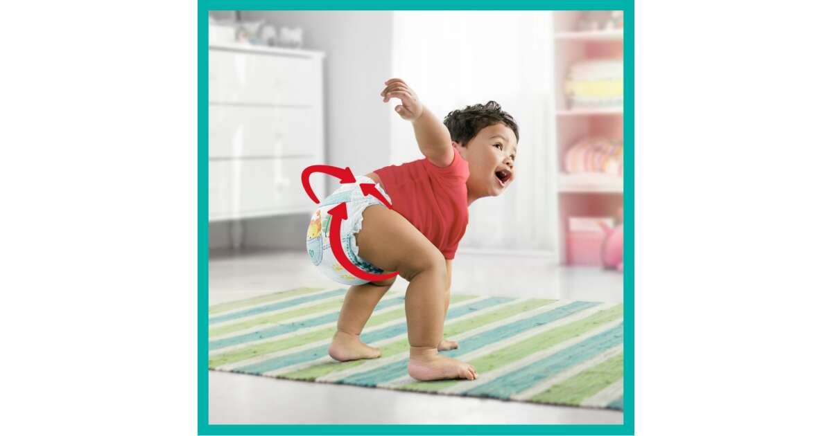 Pampers Juego de pañales Premium Protection Pants, talla 6, 15kg+ (132  Pants) y Premium Protection Diapers, talla 6 Extra Large , 13kg+ (144  Diapers) 