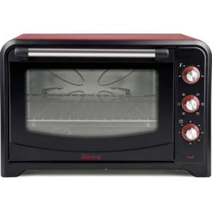 Girmi FE60 grill mini oven in black and red - Mini oven