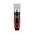 Girmi RC55 hair and beard trimmer, red and silver, cordless and corded