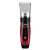 Girmi RC55 hair and beard trimmer, red and silver, cordless and corded