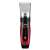 Girmi RC55 hair and beard trimmer, red and silver, cordless and corded