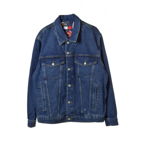 Tommy Hilfiger men's denim jacket, front view