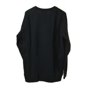 Tommy Hilfiger black crew neck sweatshirt for men, back view - Tommy Hilfiger