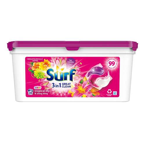 Detergent capsule trio Surf Tropical 34 buc 32195426