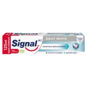 Pastă de dinți Signal Family Care Daily White, 125ml, cu bicarbonat de sodiu și fluor activ - Frumusețe și sănătate