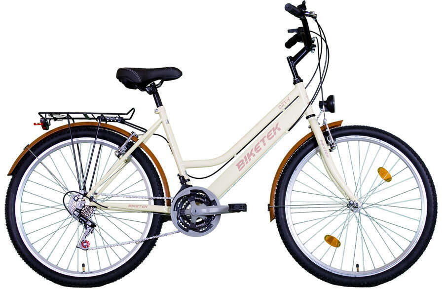 Koliken Biketek Oryx ATB női Városi Kerékpár 26" - bézs