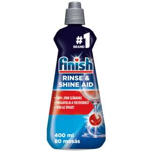 Detergent lichid de clatire pentru masina de spalat vase Finish Shine & Protect 400ml 87192871 Balsam pentru mașina de spălat vase