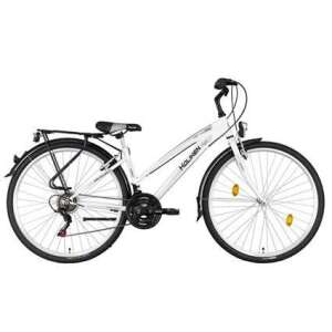 Koliken Gisu váltós női Trekking Kerékpár 28" #fehér 44594389 Női kerékpár - Világítás