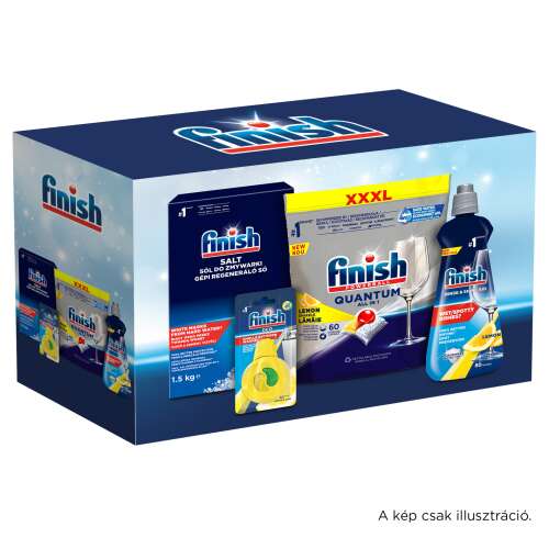 Finish Quantum Dishwasher Routine Pack with Rinse Aid 44918939