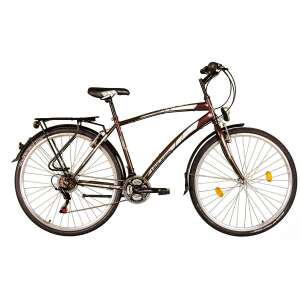 Koliken Gisu váltós férfi Trekking Kerékpár 28" #barna 32196864 Férfi kerékpár - Csomagtartó
