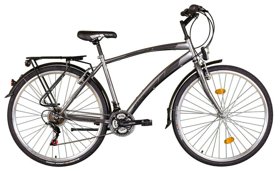 Koliken Gisu váltós férfi Trekking Kerékpár 28" - szürke