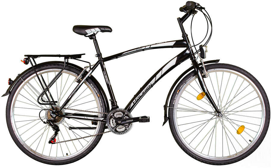 Koliken Gisu váltós férfi Trekking Kerékpár 28" - fekete