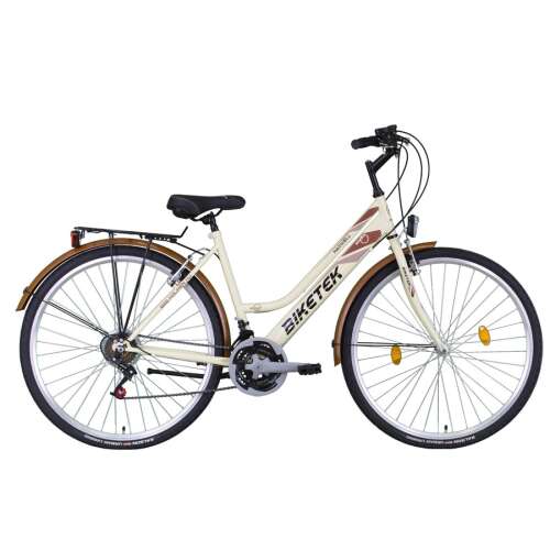Koliken Biketek Maxwell a echipat femeile Trekking Bicicleta 28" #beige 45524140
