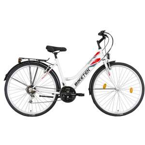 Koliken Biketek Maxwell getriebenes Damen Trekking Fahrrad 28" #weiss