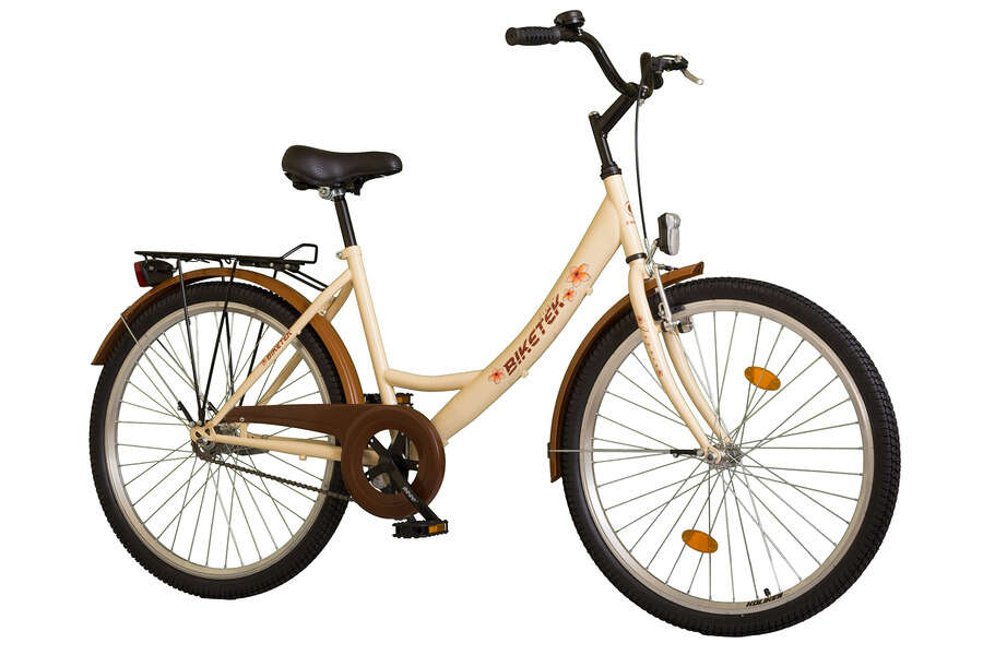 Koliken Jázmin női Városi Kerékpár 28" - bézs-barna