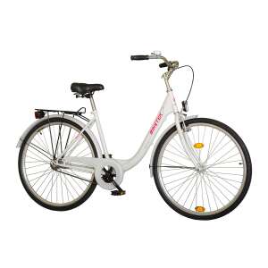 Koliken Feliz női Városi Kerékpár 28" #fehér 32198873 Női kerékpár - Világítás