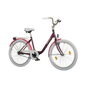 Koliken Feliz női Városi Kerékpár 28" #lila 32198878 Női kerékpár - Világítás