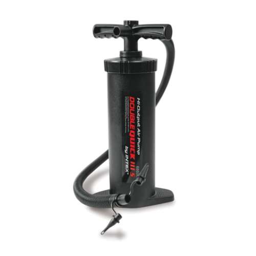 Pompa ręczna Intex Double Quick III S, czarna, 37cm