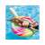 Intex inflatable pool float, shaped like a giant lollipop, colorful, for adults and kids, in a pool