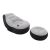 Intex Ultra Lounge inflatable chair with ottoman, gray and black