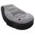 Intex Ultra Lounge Relax inflatable chair, grey and black