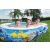 Inflatable Children's Pool 262x157x46cm - Fish #blue-white 80320217