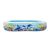 Inflatable Children's Pool 262x157x46cm - Fish #blue-white 80320217