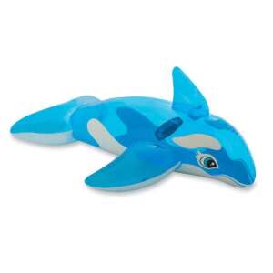 Intex inflatable whale rider, blue, 163x76cm - Ride-On Pool Toy