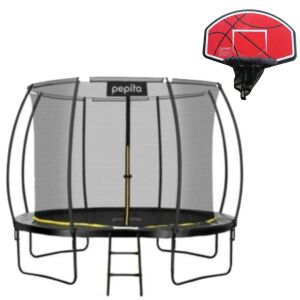 Pepita Prémium 306cm Trampoline with Basketball Hoop - Sport & Leisure