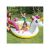 Kids playing in Intex Inflatable Unicorn Kiddie Pool