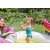 Kids playing in Intex inflatable unicorn pool