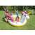 Kids playing in Intex inflatable unicorn pool