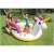 Kids playing in Intex inflatable unicorn pool