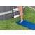 Intex pool floor mat, blue, 2m², 8 pieces, used with pool ladder