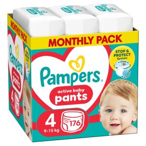 Pampers Pants havi Pelenkacsomag 9-15kg Maxi 4 (176db) 144036272 - Pelenkázás