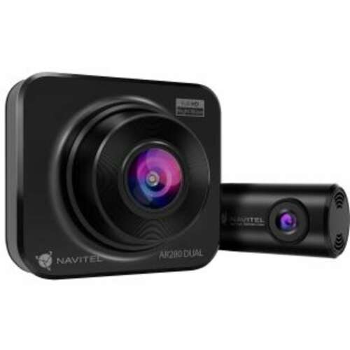 Navitel R250 Autós Dual menetrögzítő kamera Full HD, fekete 82625291