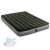 Intex Full Dura-Beam Prestige Downy air mattress, green and grey, 137x191cm, with repair patch