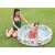 Intex Just So Fruity inflatable pool for kids, 122cm diameter, fruit design, child playing in the pool