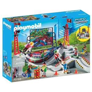 Playmobil Gördeszkapark rámpával 70168 32200286 Playmobil City Action