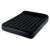 Intex Queen Dura-Beam Pillow Rest Classic inflatable mattress, black