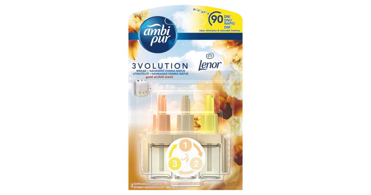 Ambi Pur 3Volution Gold Orchid Refill for electric air freshener 20ml