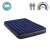 Intex Dura-Beam Queen Air Mattress, blue, side view