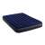 Intex Dura-Beam Queen Air Mattress, blue, side view
