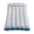 Intex inflatable camping mattress, light gray, single size, 67x184cm, top view