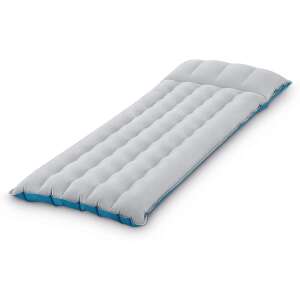 Saltea gonflabilă de camping Intex, gri deschis, pentru o persoană, 67x184cm - Intex